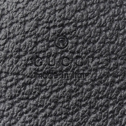Gucci GG Supreme Monogram Textured Dollar Calfskin Card Case Blue Dark Blue 6 of 8