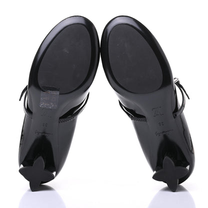 Louis Vuitton Patent Uniformes Silhouette 40mm Pumps 36 Black 5 of 9