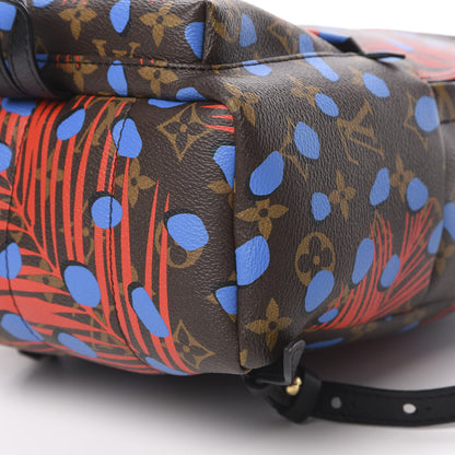 Louis Vuitton Monogram Jungle Dots Palm Springs Backpack PM Coquelicot Denim 9 of 9