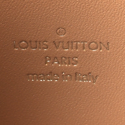 Louis Vuitton Lambskin Embossed Monogram Pochette Coussin Camel 6 of 9