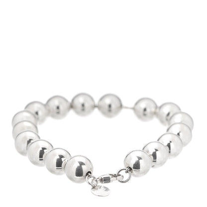 Tiffany Sterling Silver 10mm HardWear Ball Bracelet 3 of 6