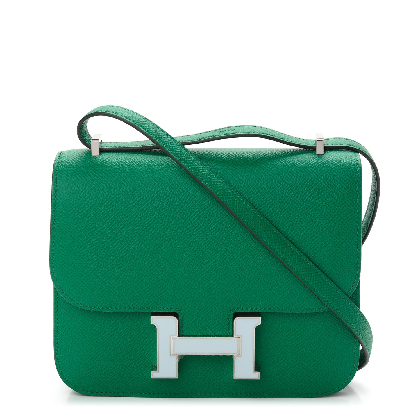 Epsom Enamel Constance 18 Vert Jade Bleu Brume