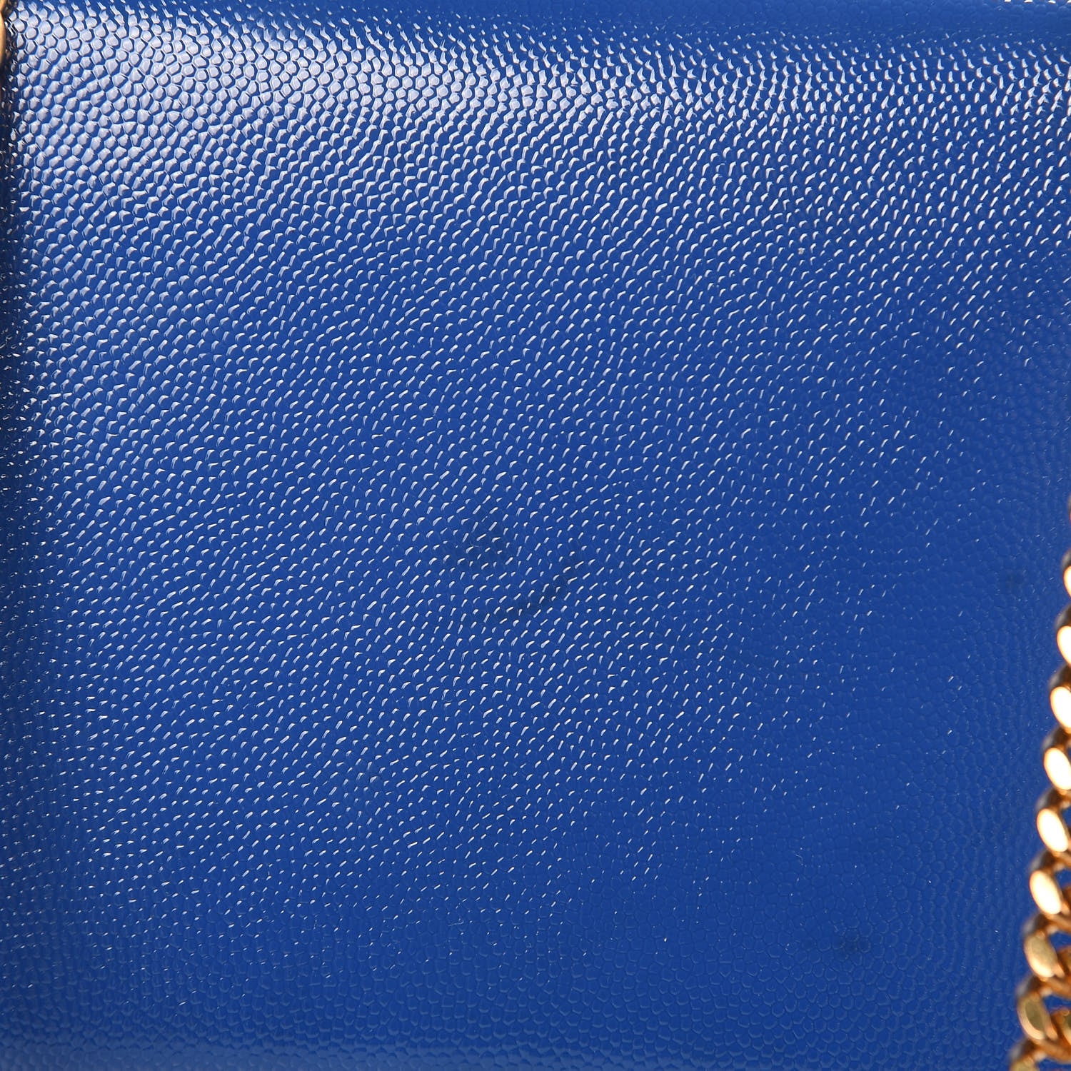 Saint Laurent Grain De Poudre Small Classic Monogram Kate Satchel Royal Blue 12 of 12