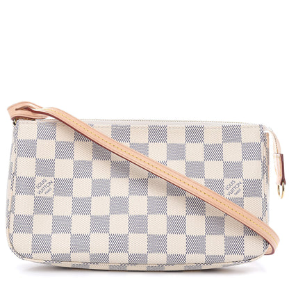 Louis Vuitton Damier Azur Pochette Accessories NM 1 of 10