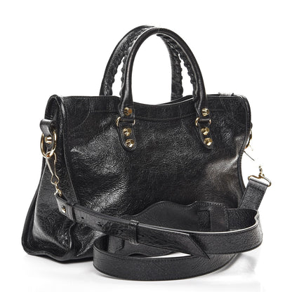 Balenciaga Agneau Classic Gold Hardware S City Black 4 of 8