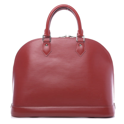 Louis Vuitton Epi Alma MM Carmine 1 of 9