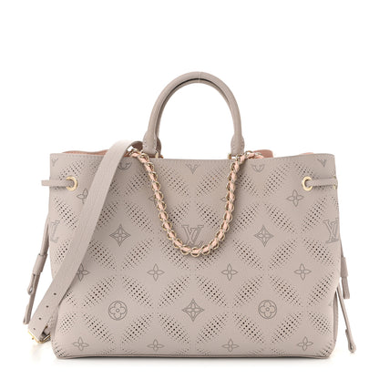 Louis Vuitton Mahina Bloom Bella Tote Pink Gray 1 of 11