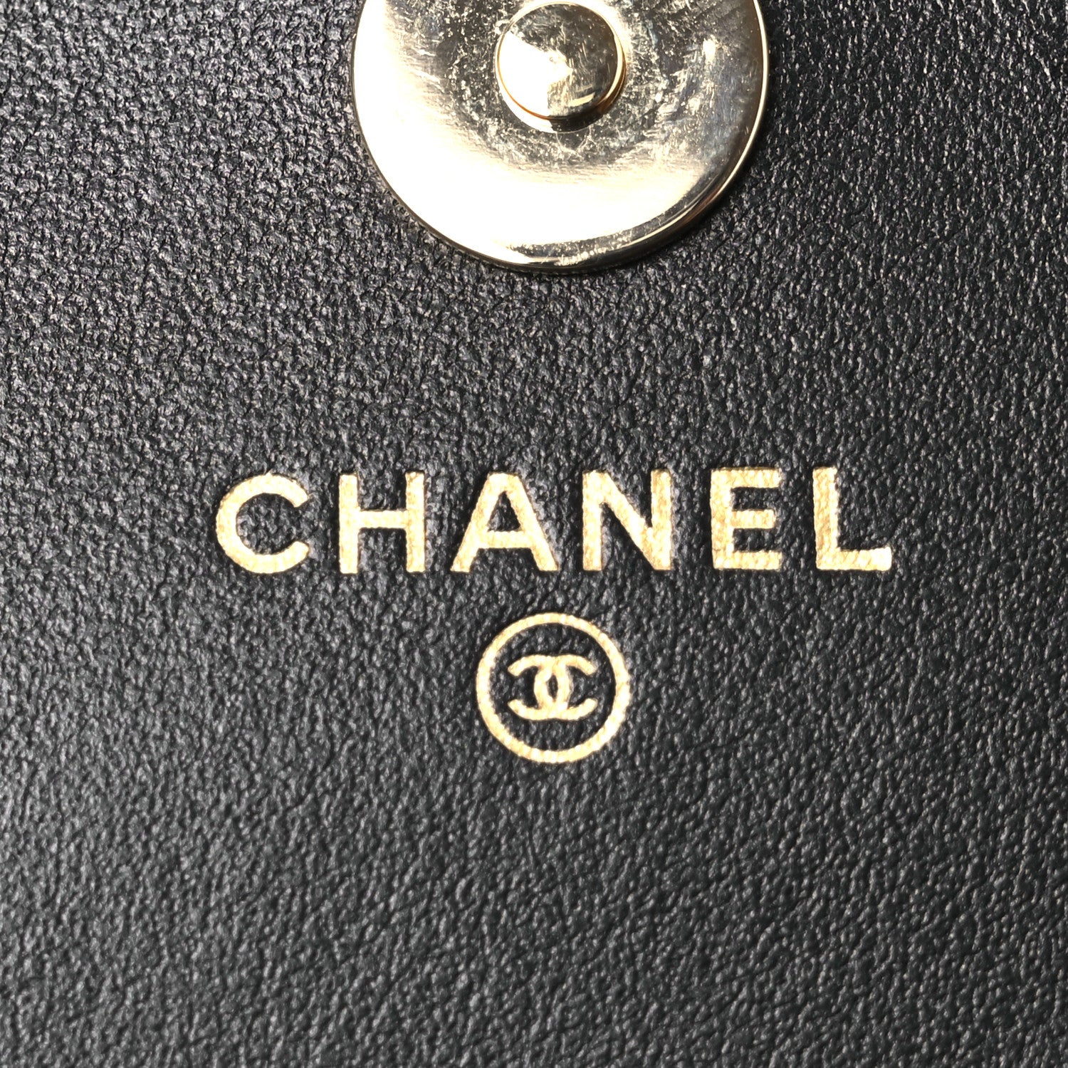 Chanel Calfskin Quilted Mini Maxi Pearls Wallet On Chain WOC Black 6 of 12