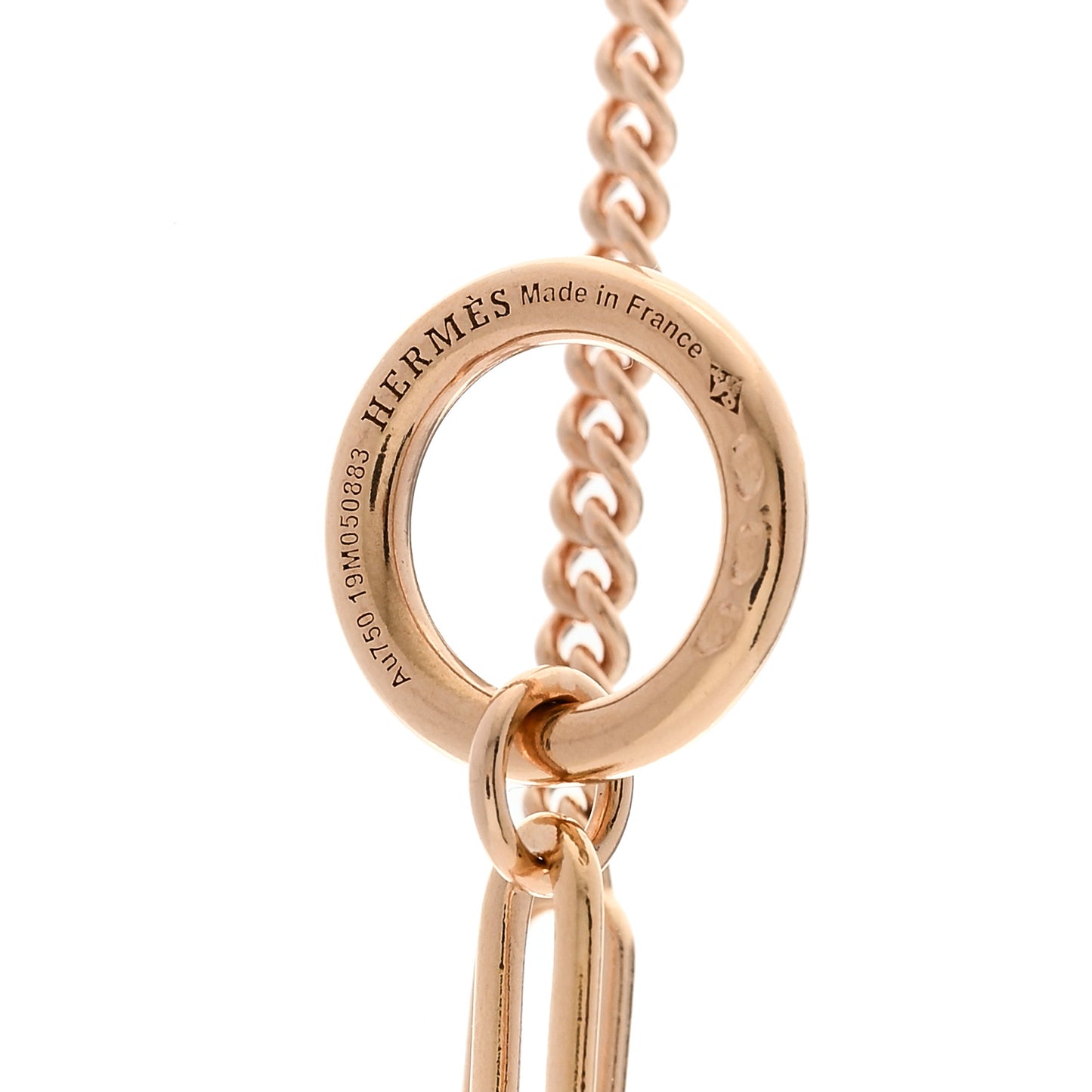 18K Rose Gold Echappee Extra Long Necklace
