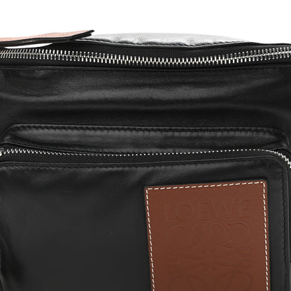 Loewe Calfskin Nylon Belt Bag Black 9 of 11