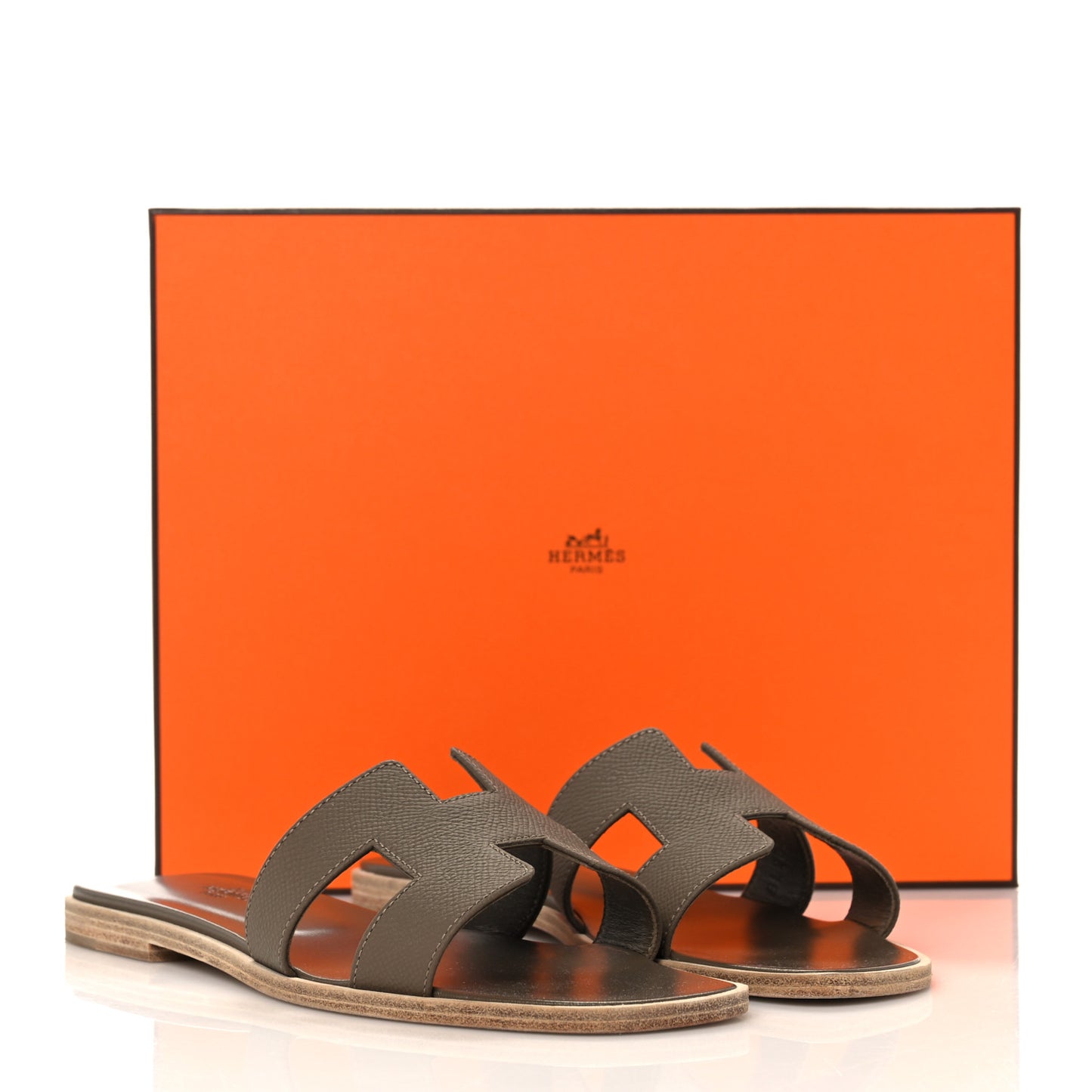 Epsom Oran Sandals 37.5 Etoupe