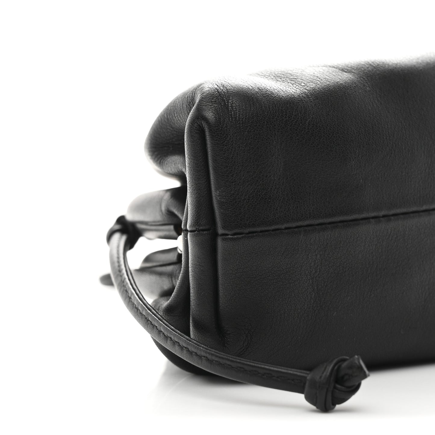 Butter Calfskin The Mini Pouch Black