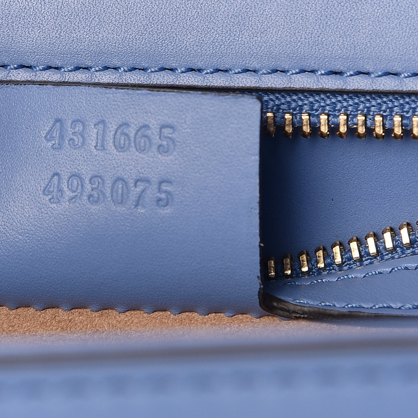 Calfskin Embroidered Medium Sylvie Top Handle Bag Clear Sky Blue