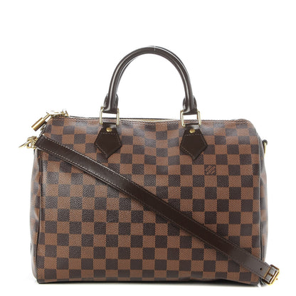 Louis Vuitton Damier Ebene Speedy Bandouliere 30 1 of 8