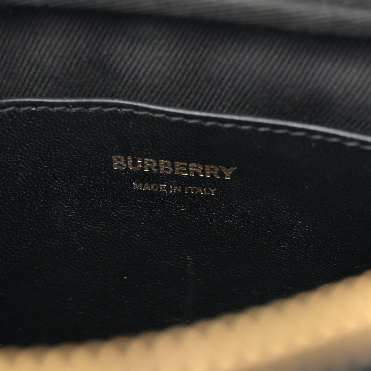 Burberry Lambskin Quilted Small Lola Camera Bag Black 1835903