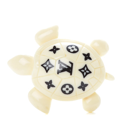 Louis Vuitton Resin Turtle Nonours Pin Brooch 1 of 4