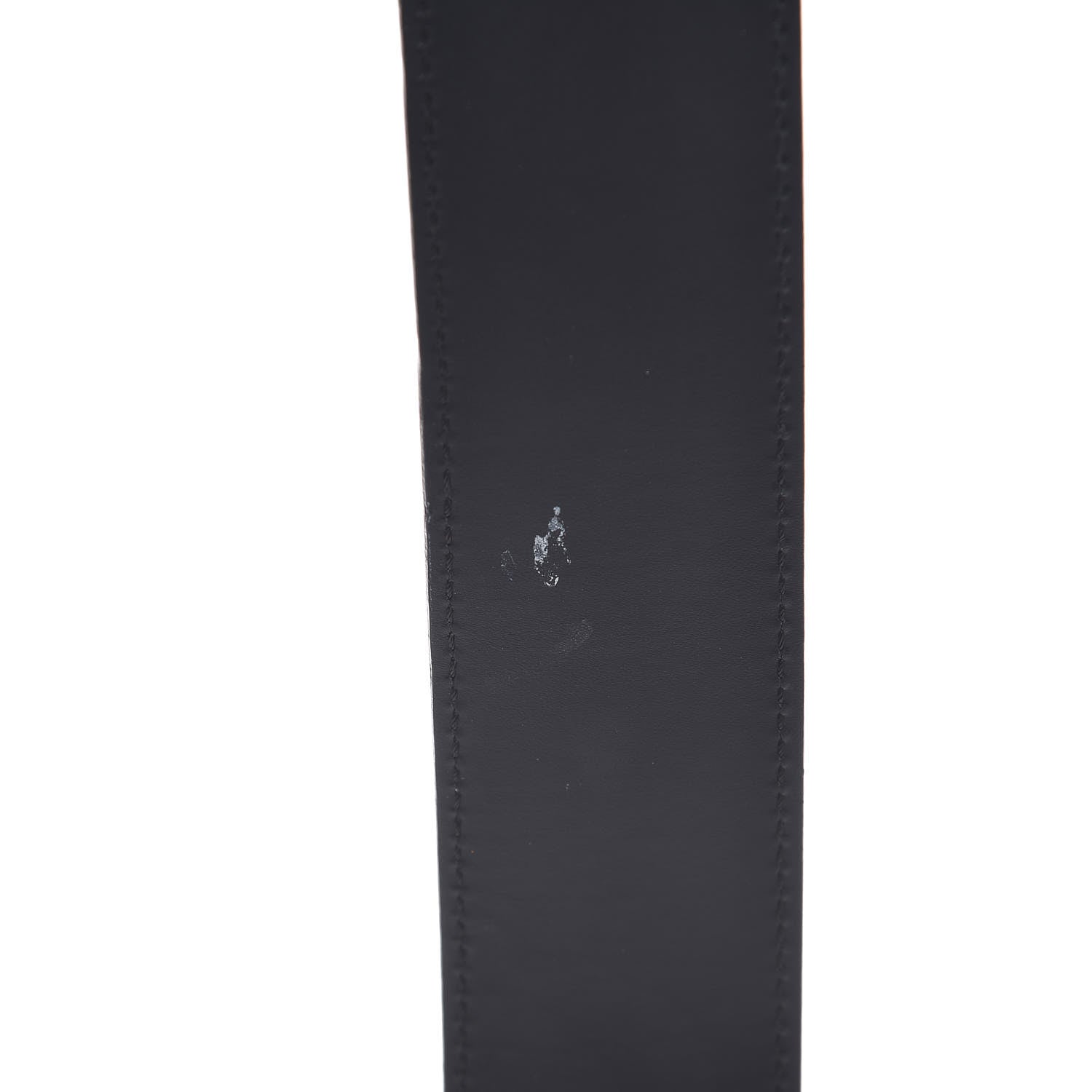 Louis Vuitton Calfskin Monogram 40mm LV Initiales Reversible Belt 85 34 Black 9 of 10