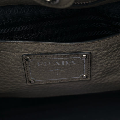 Prada Vitello Daino Side Pocket Tote Argilla 6 of 9