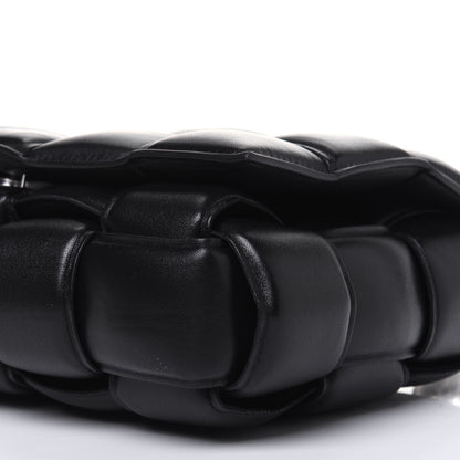 Bottega Veneta Lambskin Maxi Intreccio Padded Chain Cassette Crossbody Bag Black 14 of 14