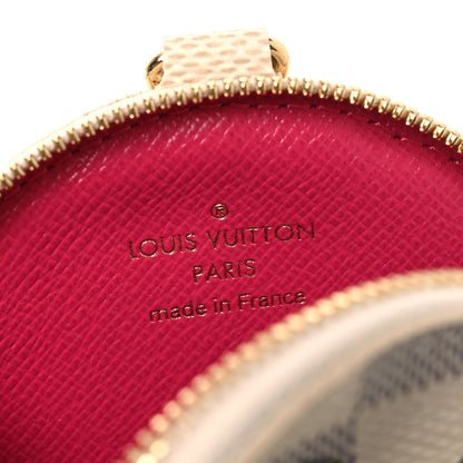 Louis Vuitton Damier Azur 2021 Christmas Animation Hollywood Bag Charm Fuchsia 6 of 7