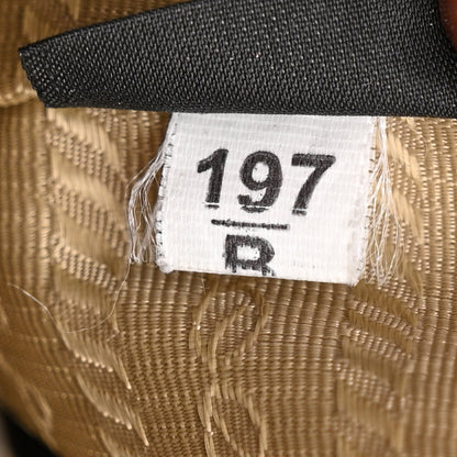 Prada Jacquard Logo Mini Bucket Crossbody Bag Corda Talco 9 of 15