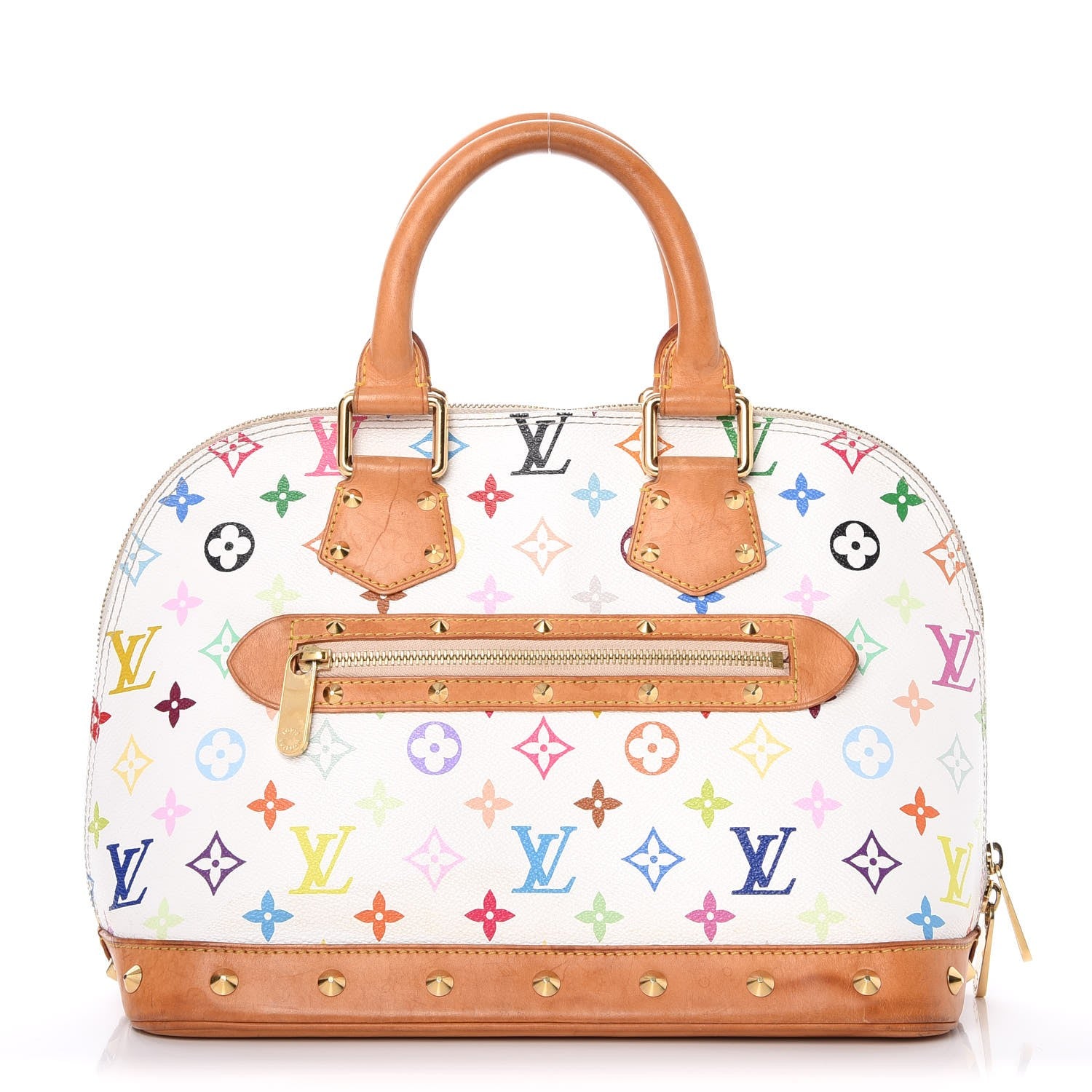 Louis Vuitton Monogram Multicolor Alma White 1 of 11