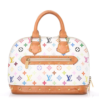Louis Vuitton Monogram Multicolor Alma White 1 of 11