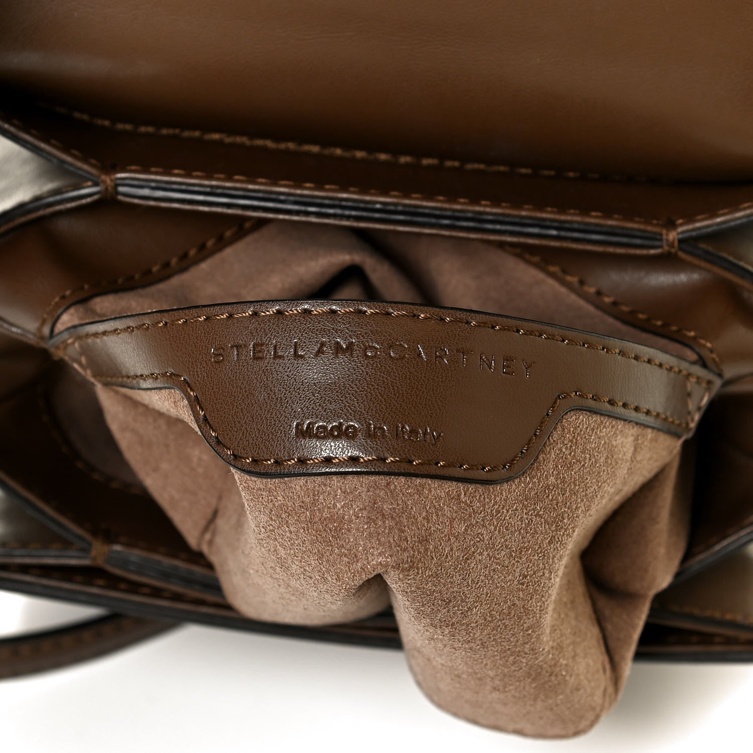 Stella McCartney Eco Alter Nappa Medium Falabella Box Shoulder Bag Brown 6 of 10