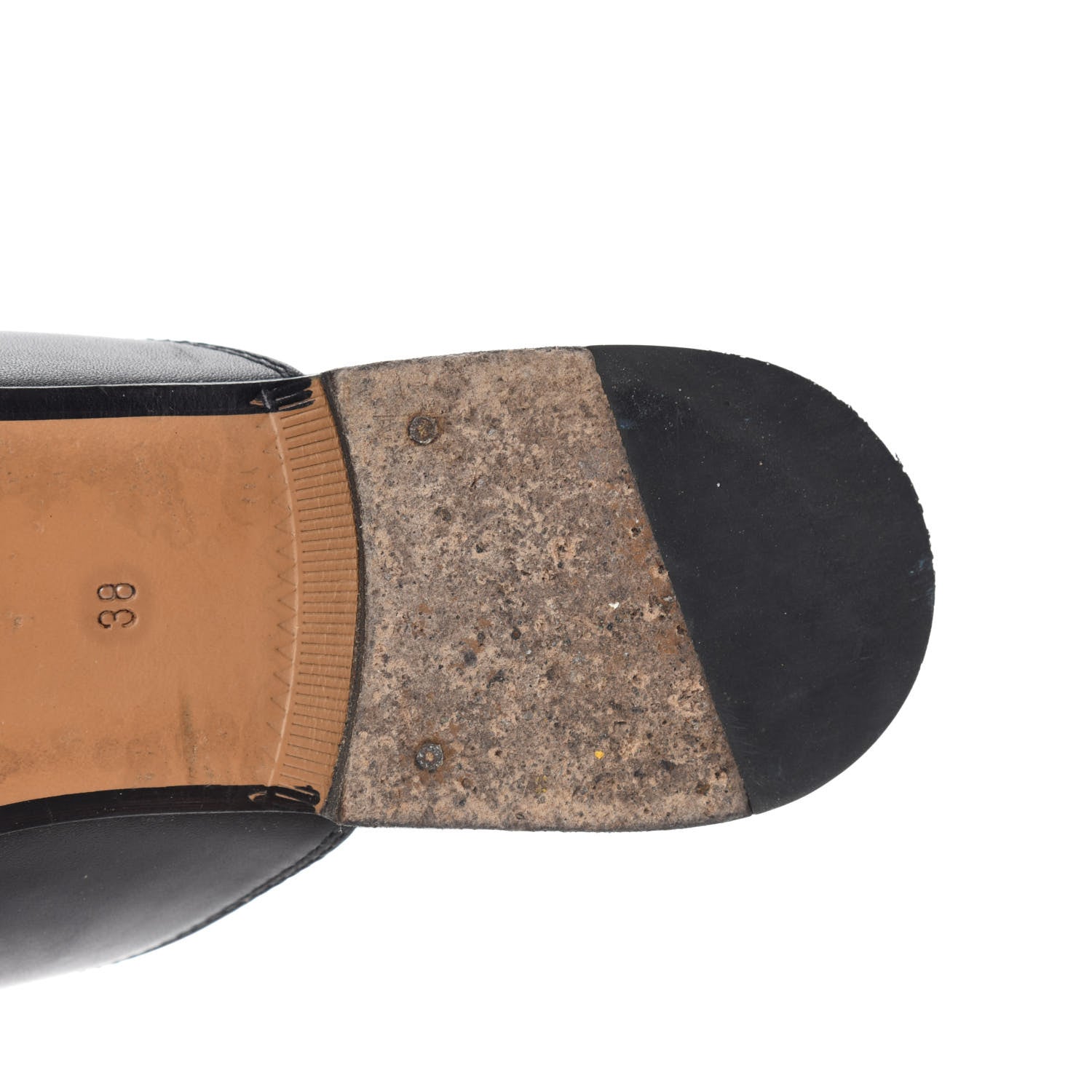 Gucci Calfskin Womens Princetown Slippers 38 Black 12 of 12