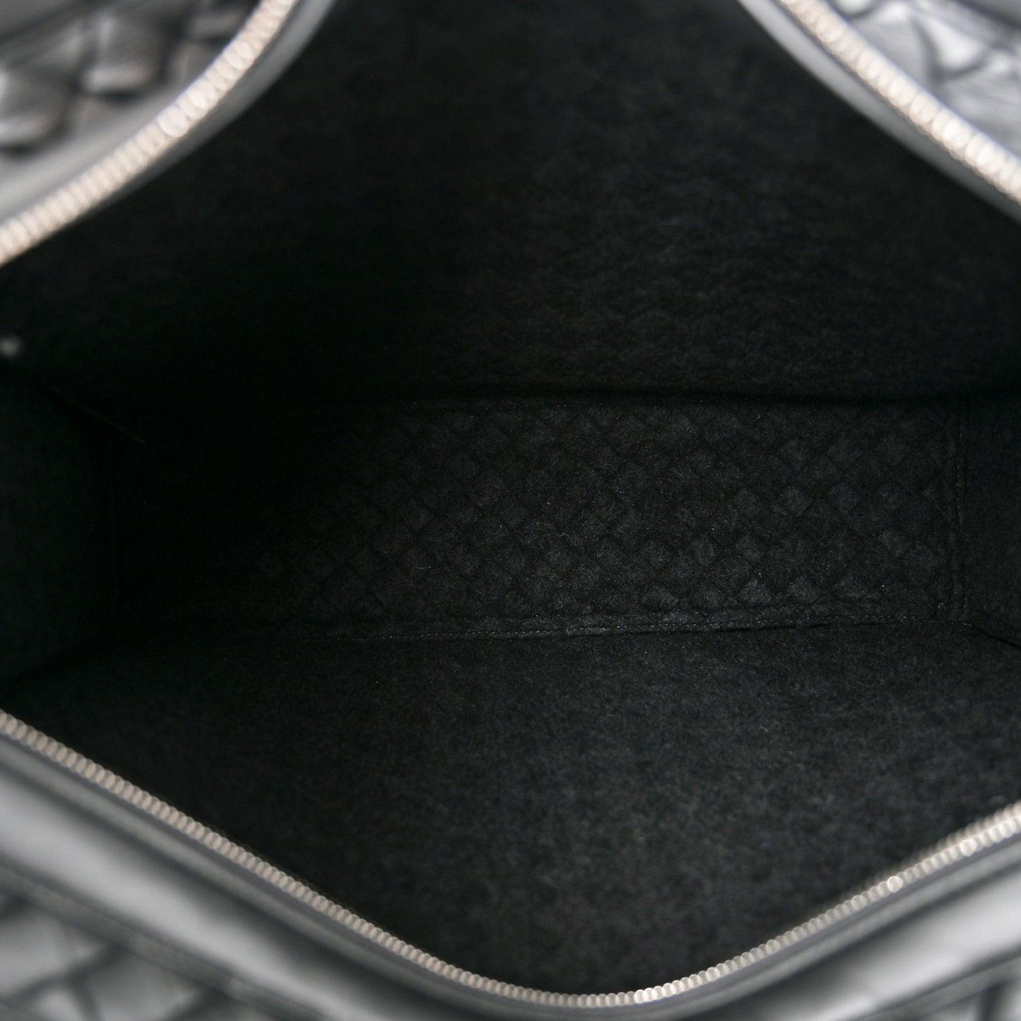 Nappa Intrecciato Briefcase Black