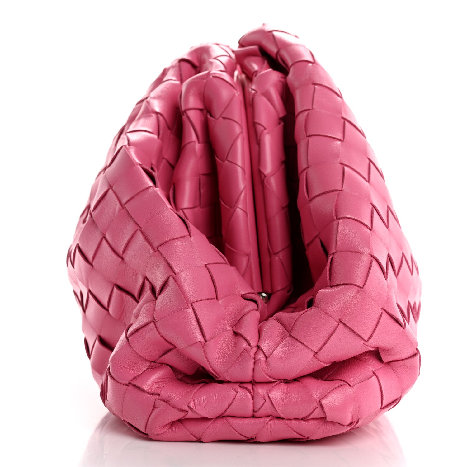 Bottega Veneta Nappa Maxi Intrecciato The Pouch Oversized Pink 11 of 11