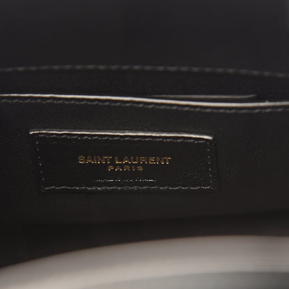 Saint Laurent Smooth Calfskin Manhattan Nano Shopper Tote Black 5 of 7