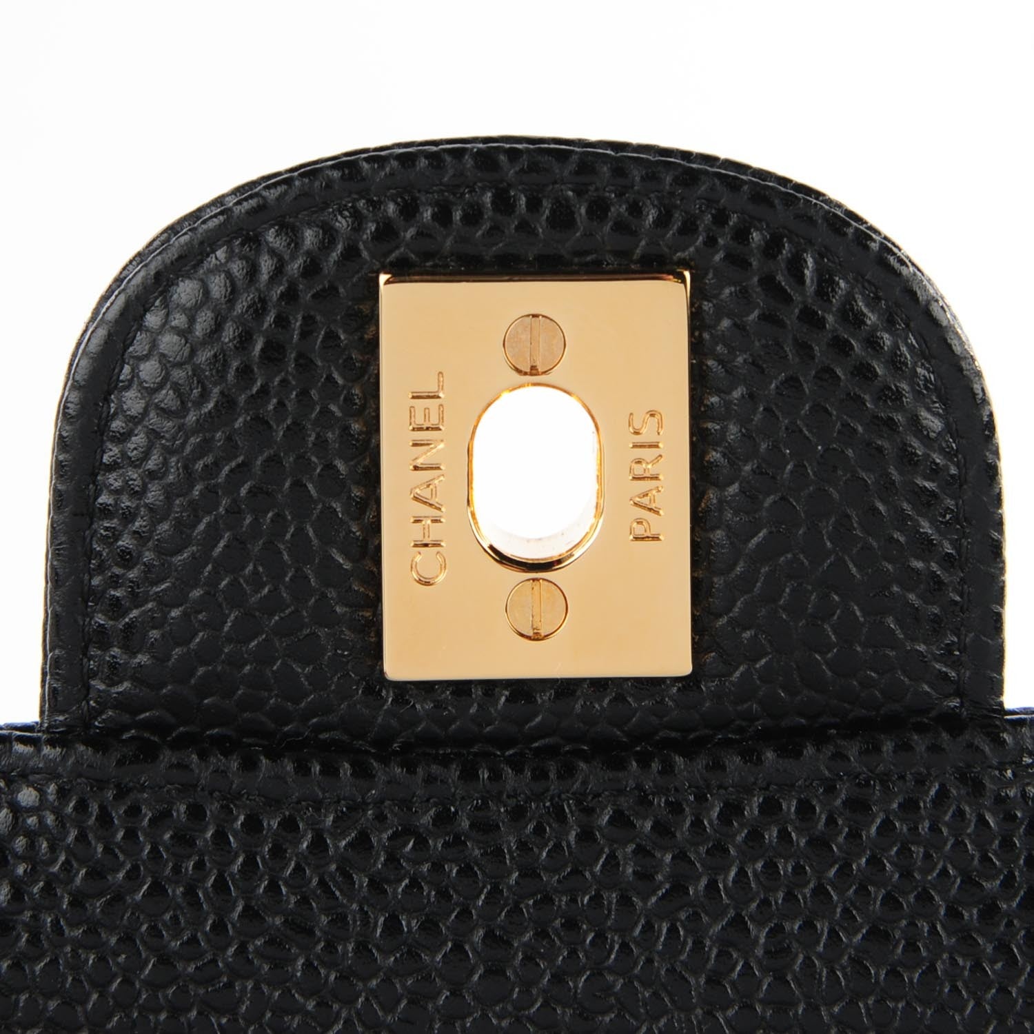Chanel Caviar Quilted Medium Double Flap Black 9 of 9
