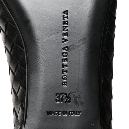 Bottega Veneta Nappa Intrecciato Flats 37.5 Black 6 of 7