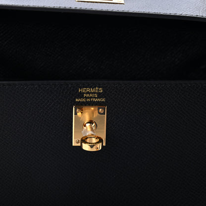Hermes Epsom Kelly Sellier 25 Black 5 of 10