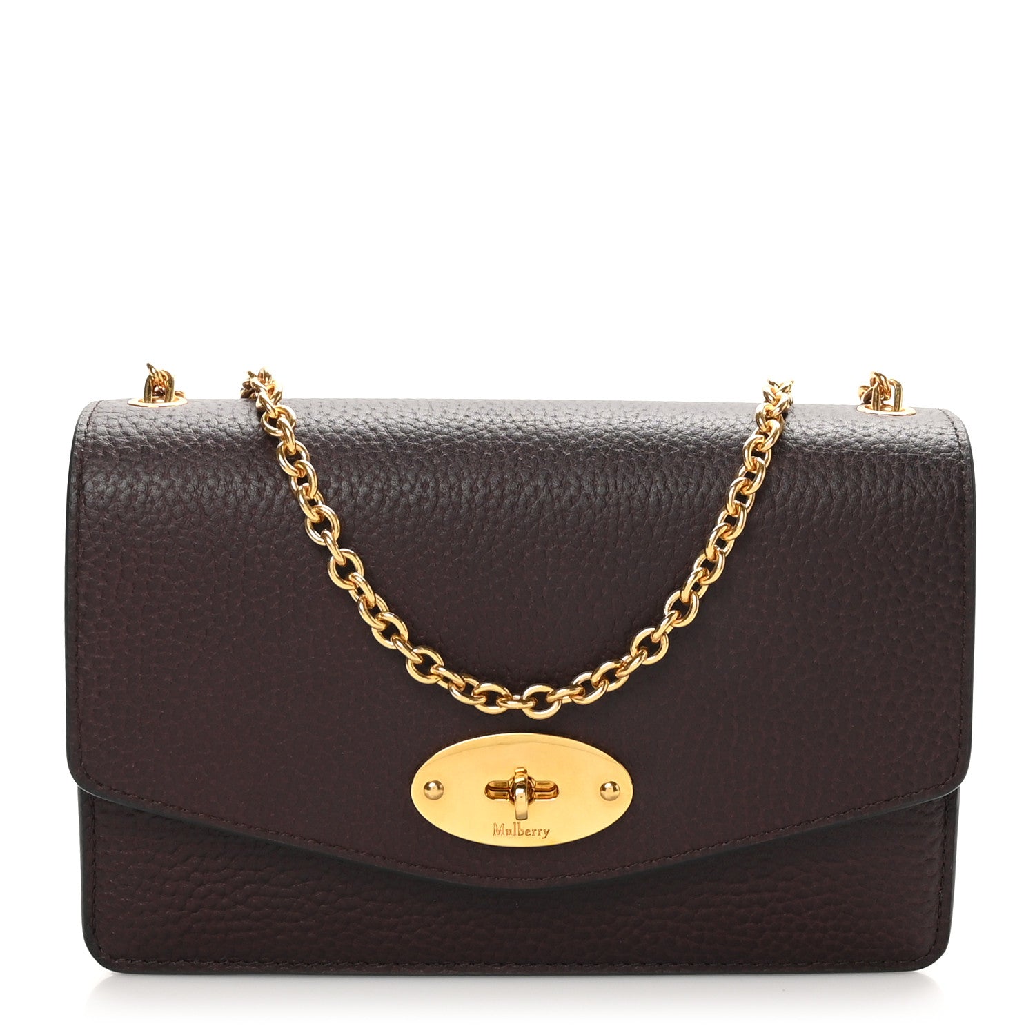 Mulberry Small Classic Grain Calfskin Small Darley Oxblood 1 of 9