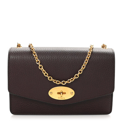Mulberry Small Classic Grain Calfskin Small Darley Oxblood 1 of 9