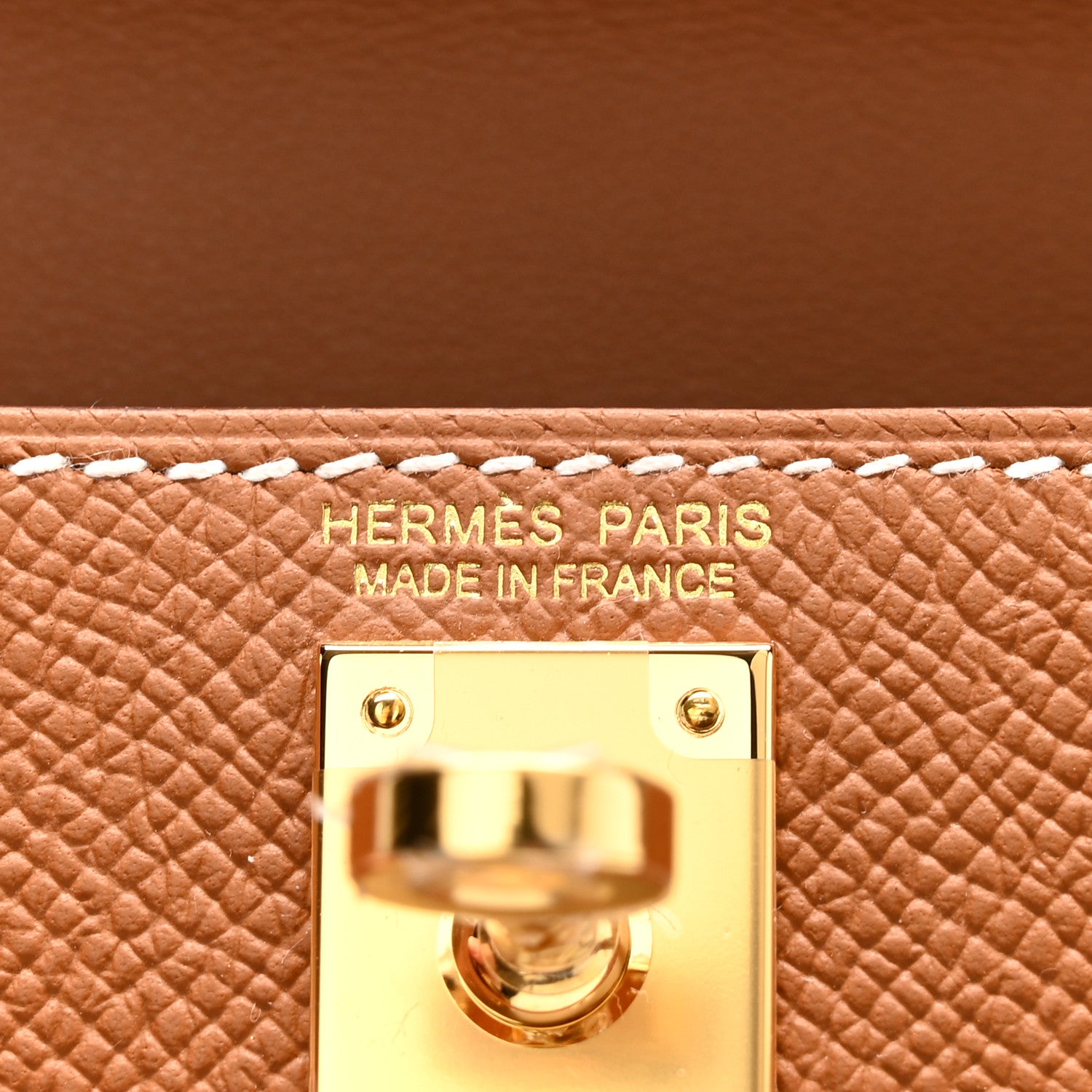Hermes Epsom Mini Kelly Sellier 20 Gold 5 of 9