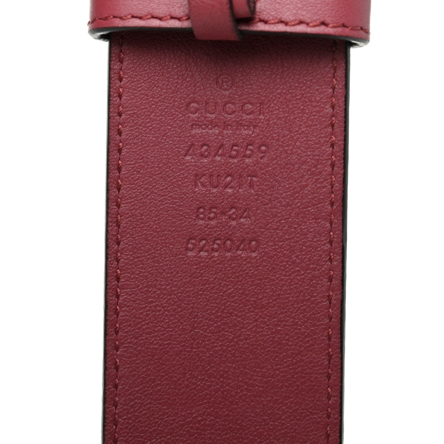 Gucci GG Plus Monogram Blooms Plaque Belt 85 34 Beige Multicolor Dry Rose 3 of 3