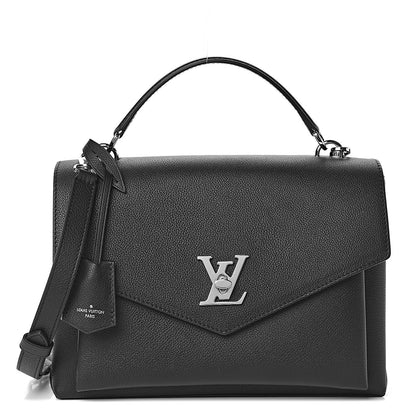 Louis Vuitton Soft Calfskin My Lockme Top Handle Black 1 of 12