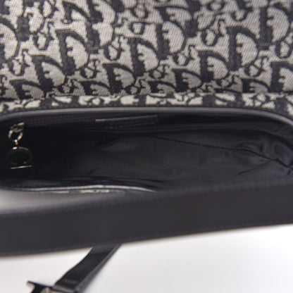 Christian Dior Monogram Saddle Bag Black 5 of 10