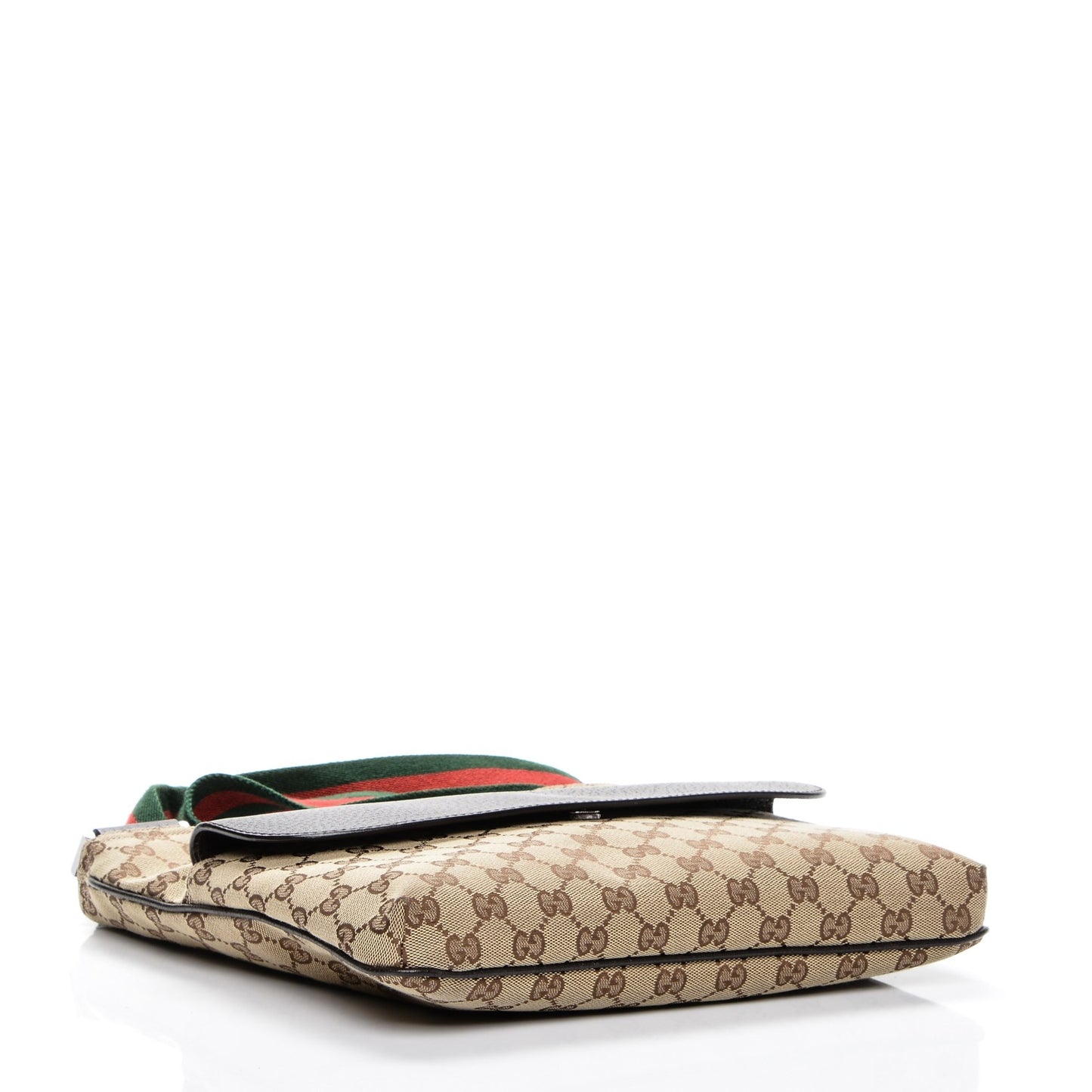 Monogram Signature Web Small Messenger Brown