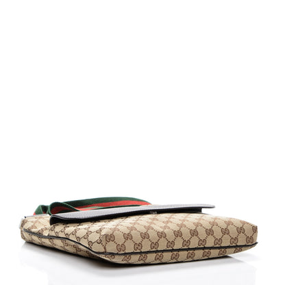 Gucci Monogram Signature Web Small Messenger Brown 4 of 8
