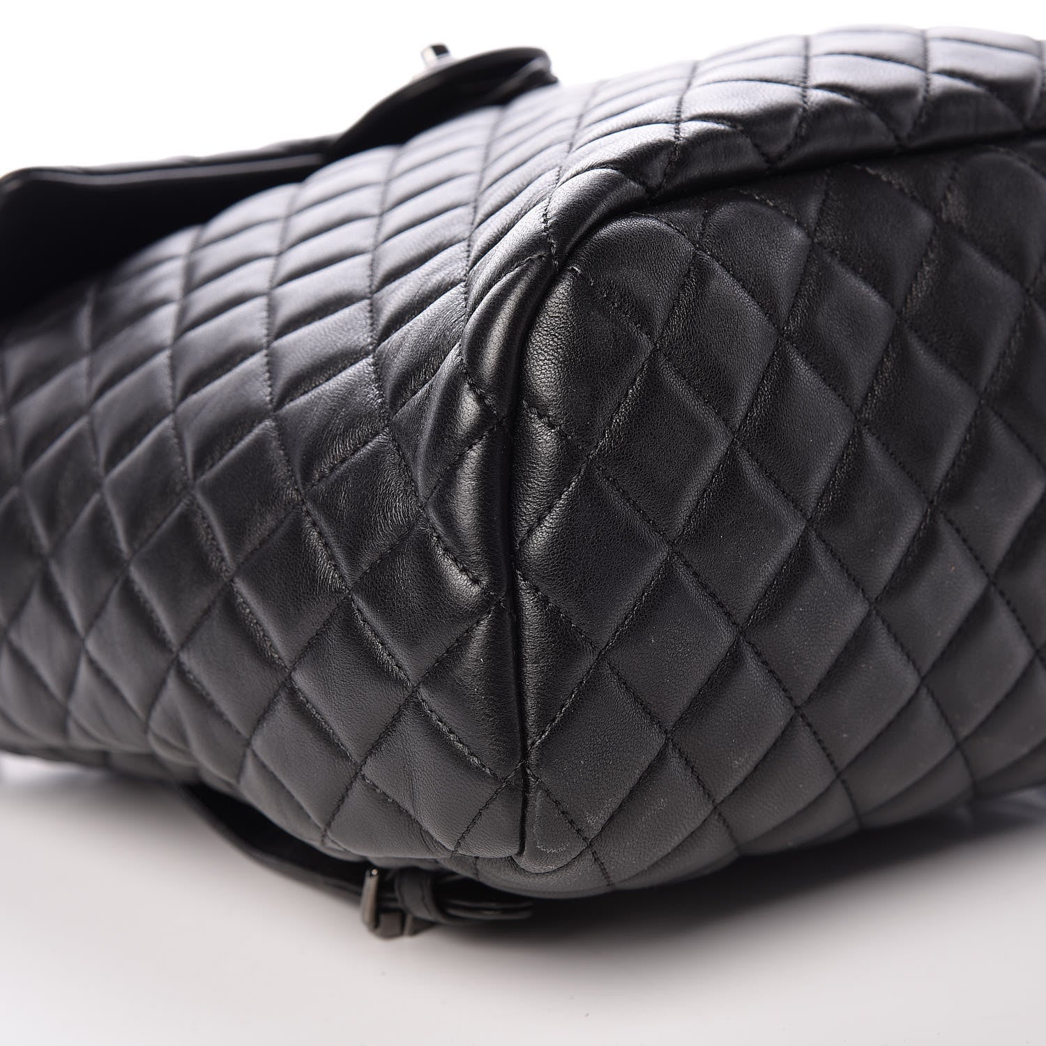 Chanel Lambskin Quilted Large Urban Spirit Backpack Black 8 of 9