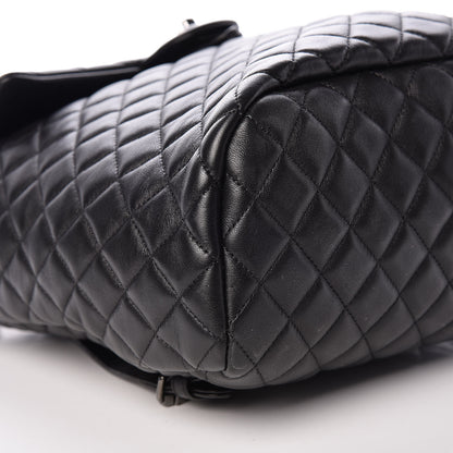 Chanel Lambskin Quilted Large Urban Spirit Backpack Black 8 of 9