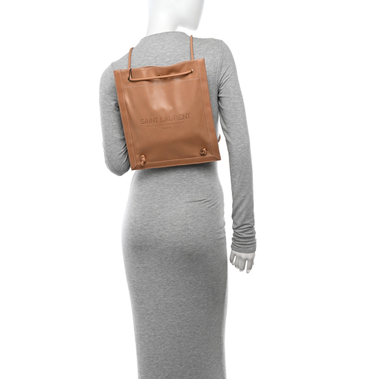 Calfskin Backpack Vintage Brown