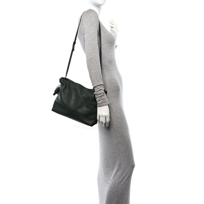 Loewe Calfskin Small Flamenco Knot Bag Avocado Green 2 of 12