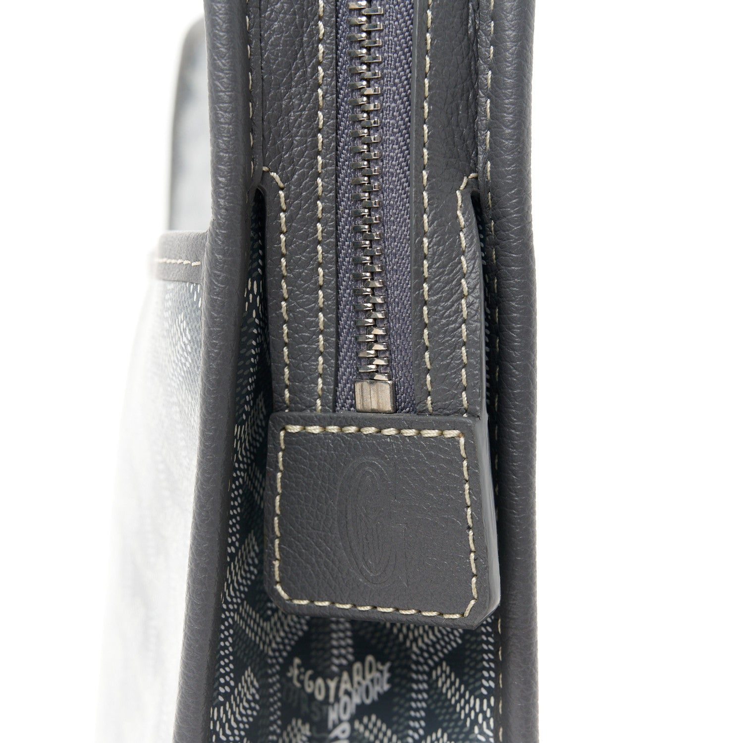 Goyard Goyardine Jouvence GM Toiletry Pouch Grey 7 of 11