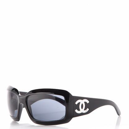 Chanel Mother of Pearl CC Sunglasses 5076-H Black 1 of 8