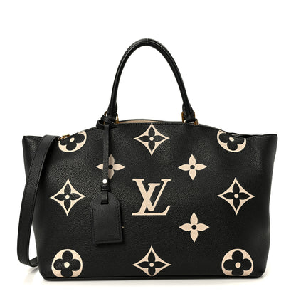 Louis Vuitton Empreinte Monogram Giant Grand Palais Black Beige 1 of 10
